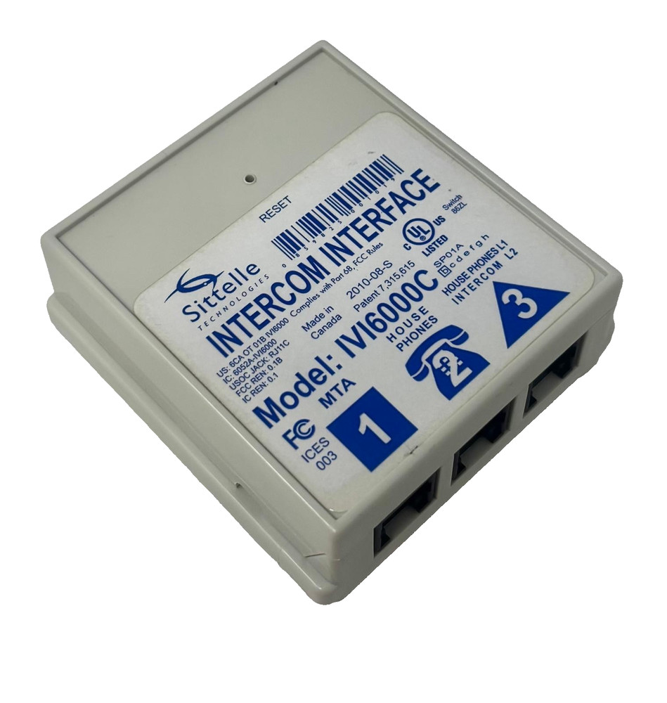 New Sittelle Intercom Interface (IVI6000C)