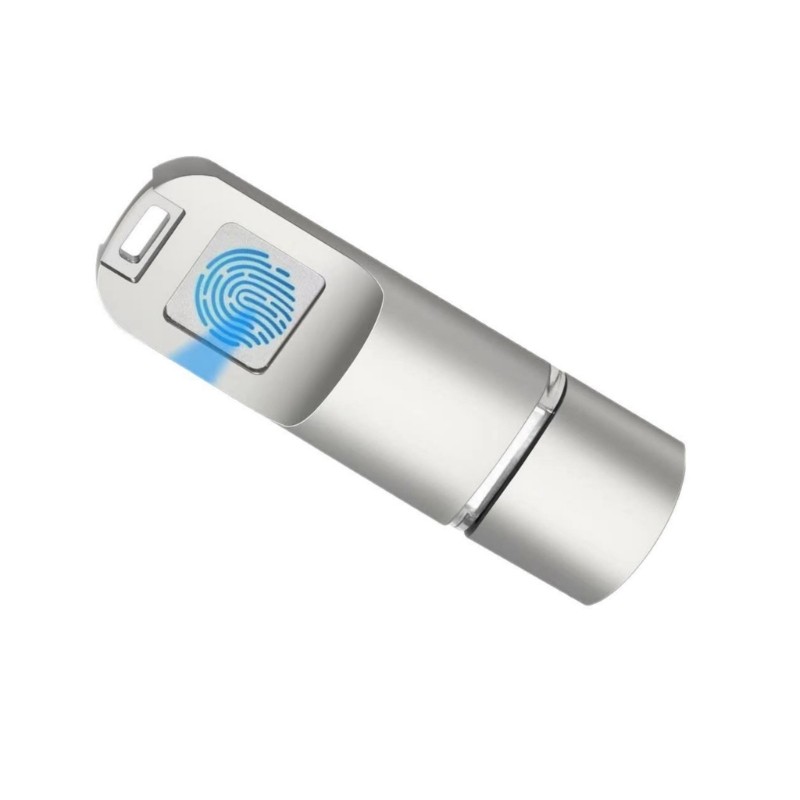 Fingerprint Recognition USB C Flash Drive Privacy Encrypted Security Disk