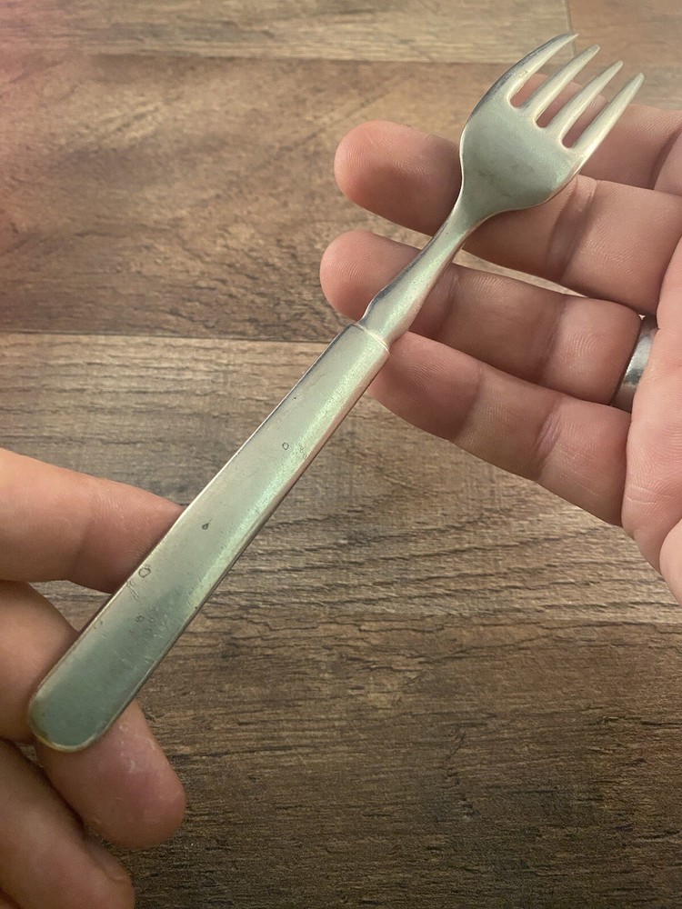 Silverplated Dinner Fork Plain Unbranded Unknown Pattern