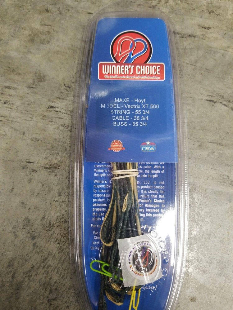 Winners Choice String & Cable for hoyt vertix xt 500 55 3/4 38 3/4 35 3/4