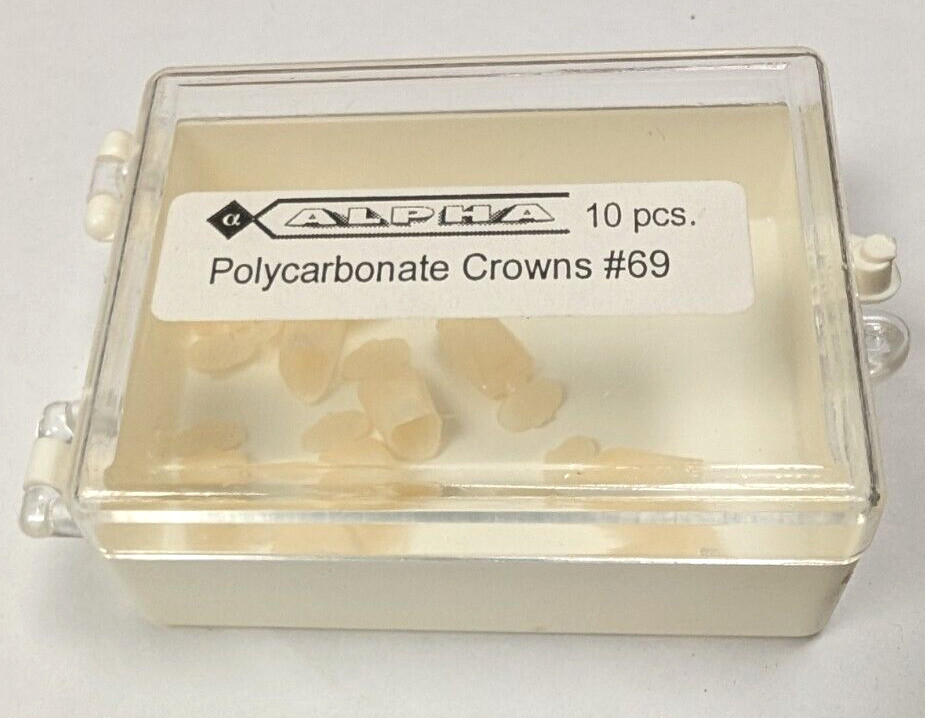 Polycarbonate Crowns 10 pcs/Pk #69