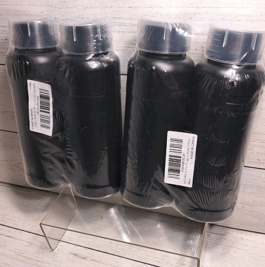 Plastic Reagent Bottle Laboratory Grade High Density Polyethylene Bottle 16.9oz