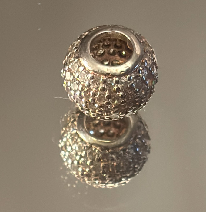 Pandora 💖 Silver Pave Lights Charm 🌟💫