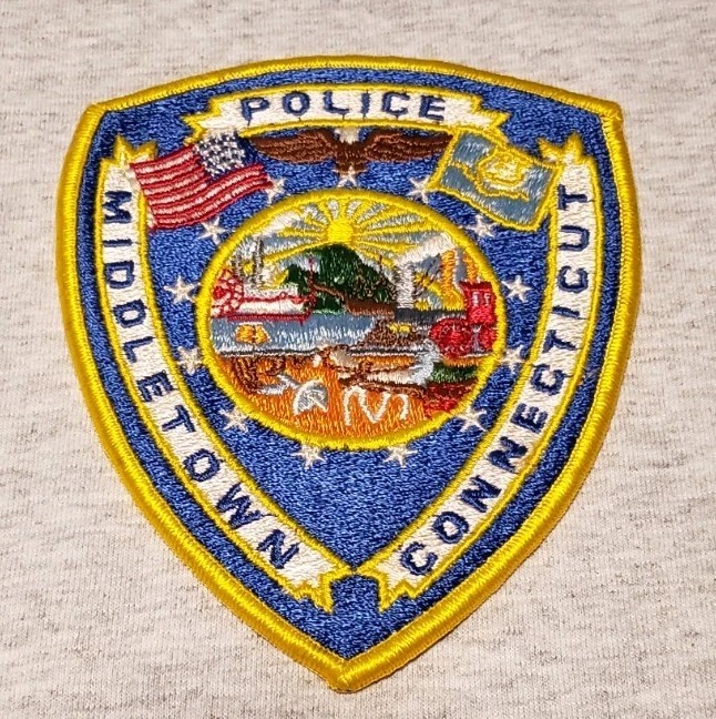Middletown Connecticut Police Shoulder Patch