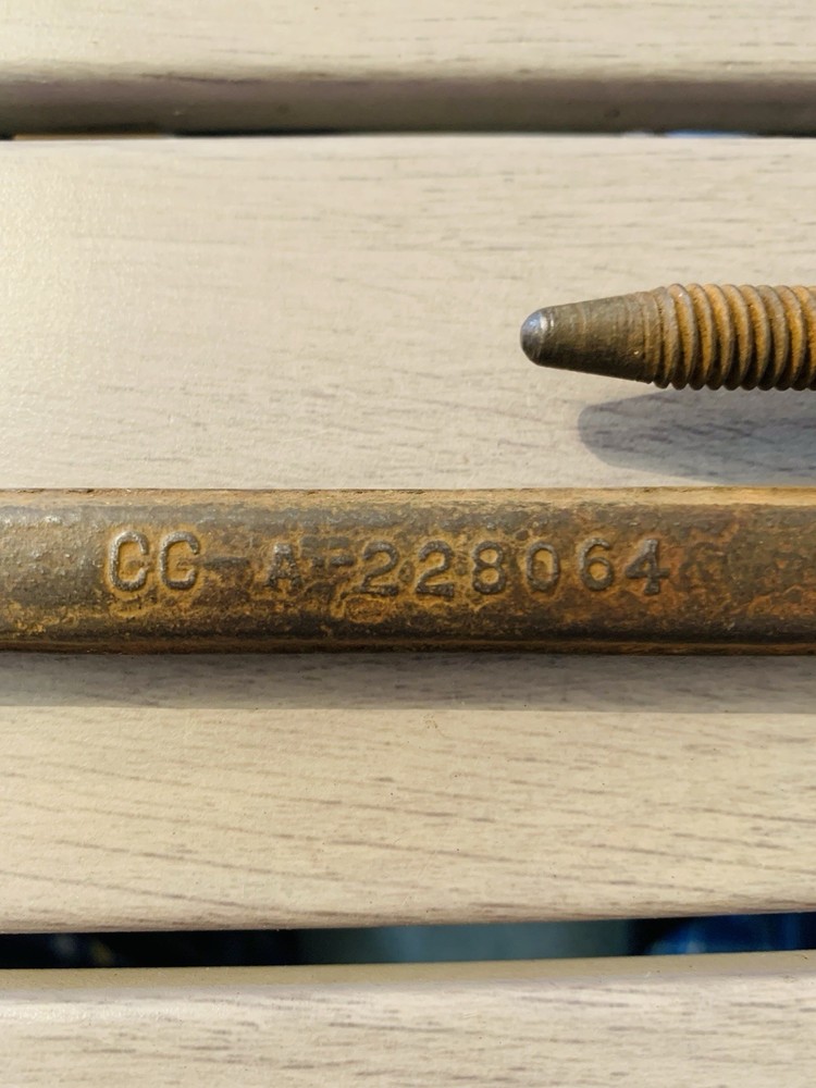 Vintage Shallow Insert Bean Clamp Wing Nut Tighten