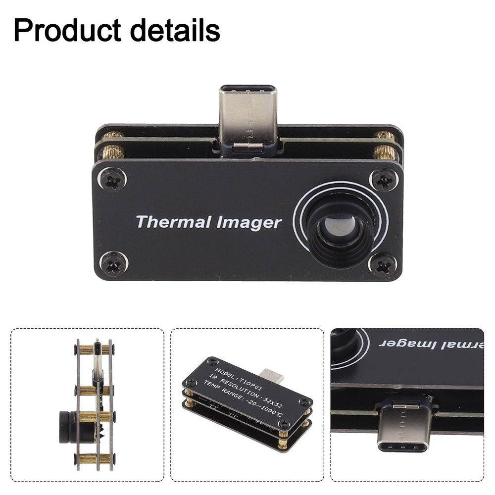 For Android Compatible Infrared Thermal Imaging Camera User Friendly Interface
