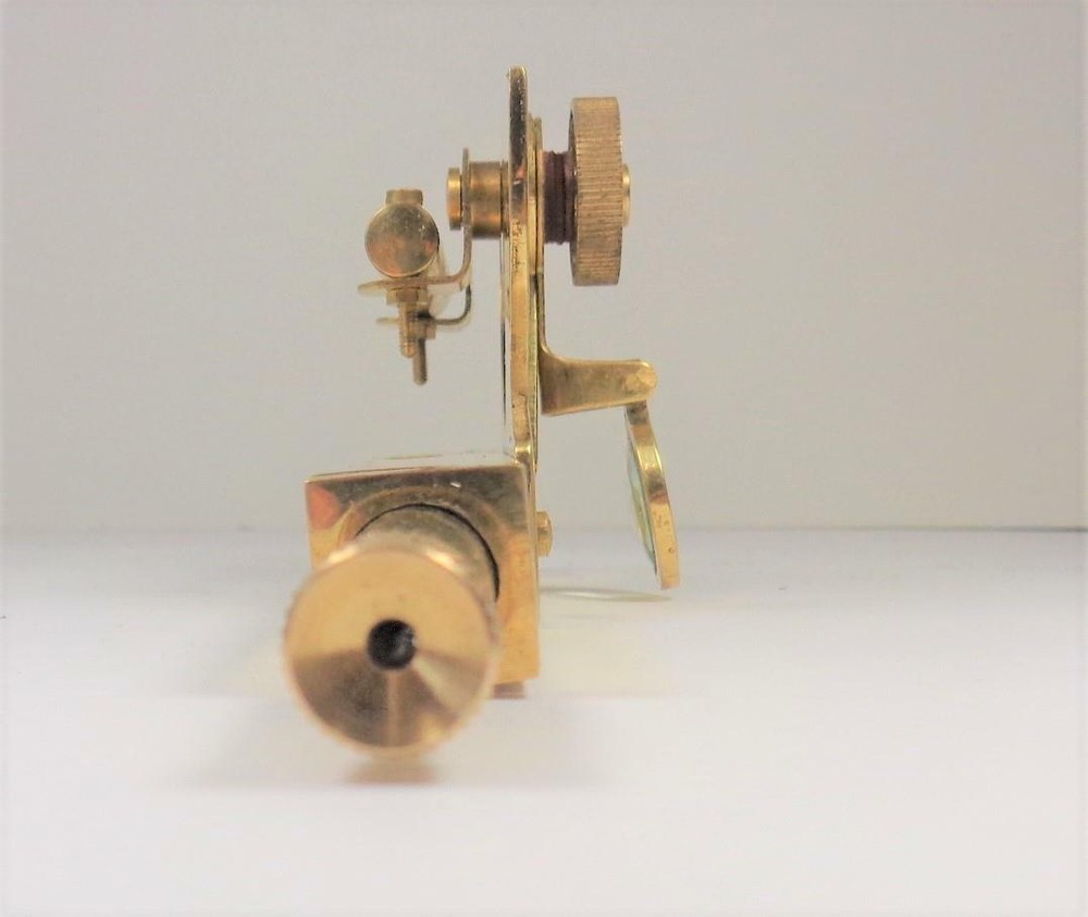 NAUTICAL SOLID BRASS NAVIGATION ABNEY LEVEL MARITIME PRECISION INSTRUMENT