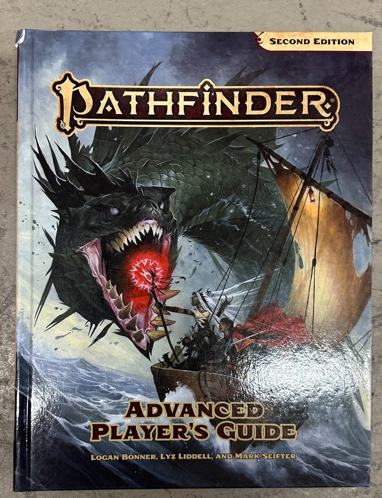 Pathfinder 2nd Edition Advanced Player's Guide RPG Roleplaying Second Hardcover