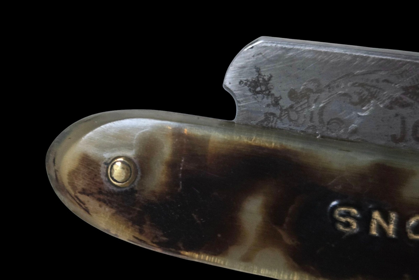 Straight Razor Pinning Kit (Flat washers~brass)