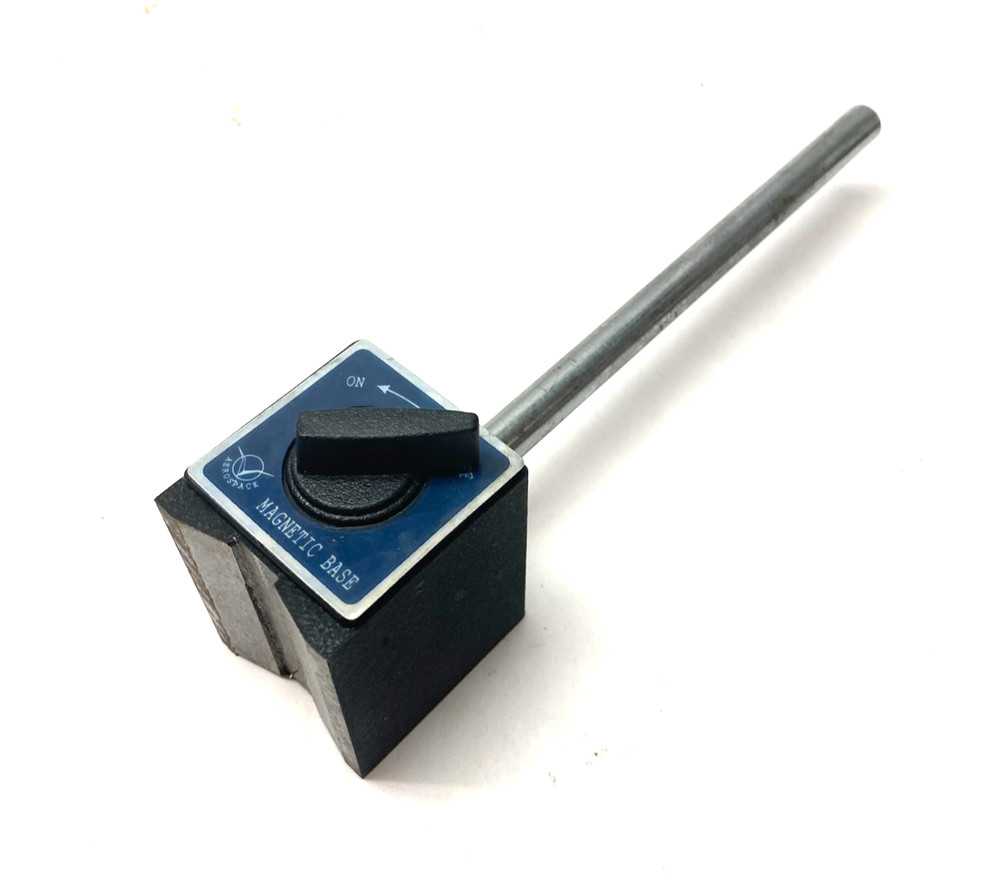 Aerospace Magnetic Base Test Tool/Indicator Holder 7" Post, 9" Overall Height