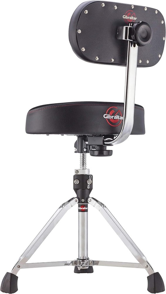 Gibraltar Padded Memory Foam Drum Set Seat Throne w/ Backrest