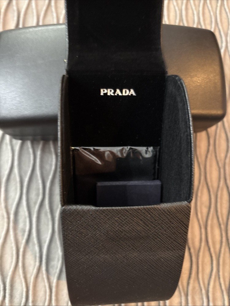 Givenchy Balenciaga Versace Prada Sunglasses Case Only Authentic w/ Lense Cloth