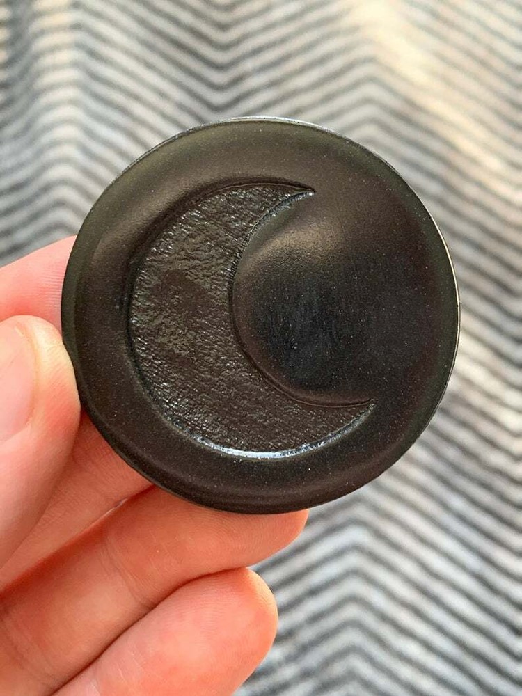 Orgonite® Black Moon Mini Disc - Orgone Generator® - EMF Shield - Black Shungite