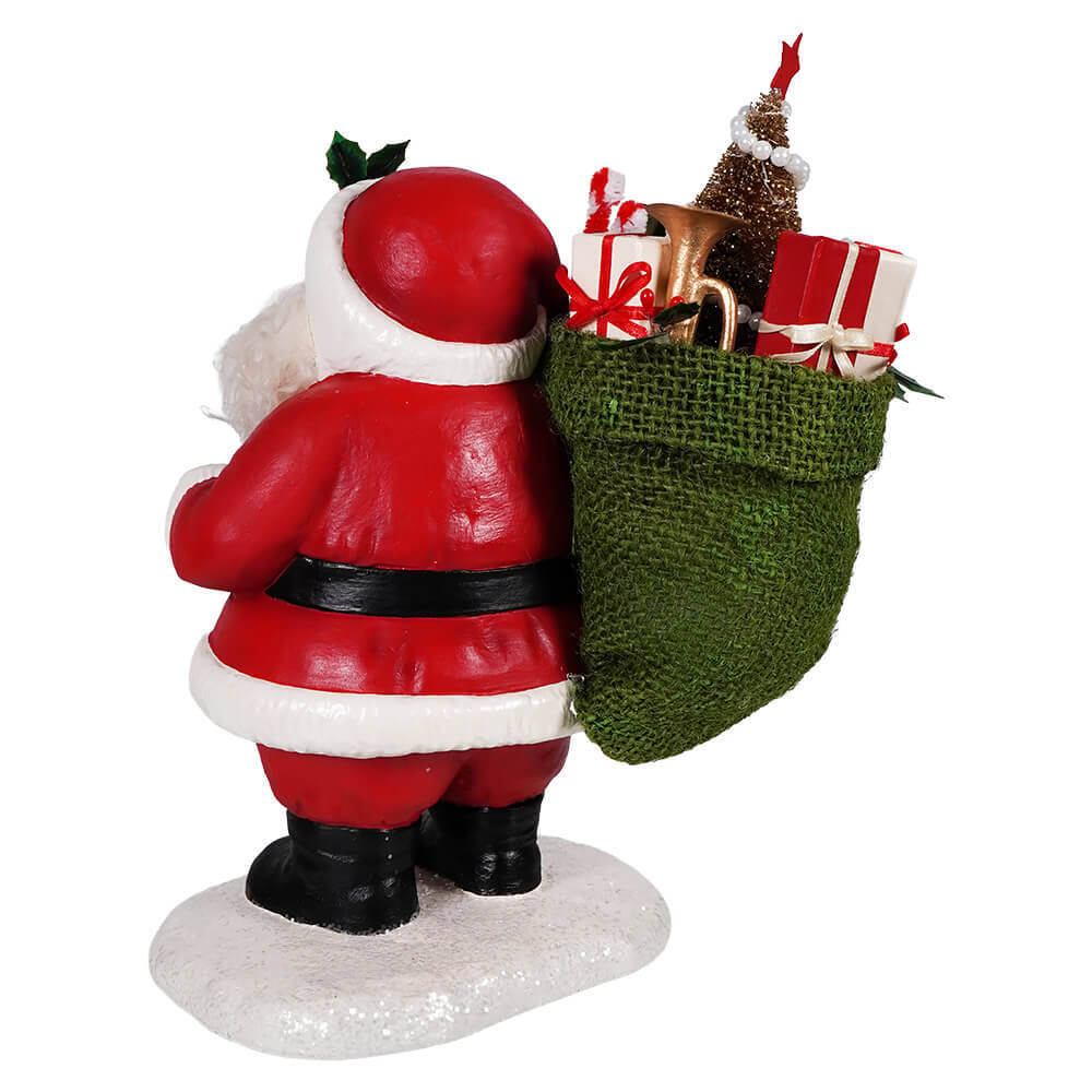 Jolly Retro Santa Claus