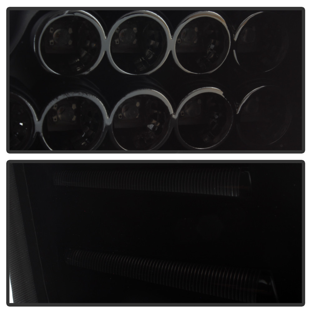 Black Smoked 2005-2008 Dodge Magnum LED Tail Lights Brake Lamps 05-08 Left+Right