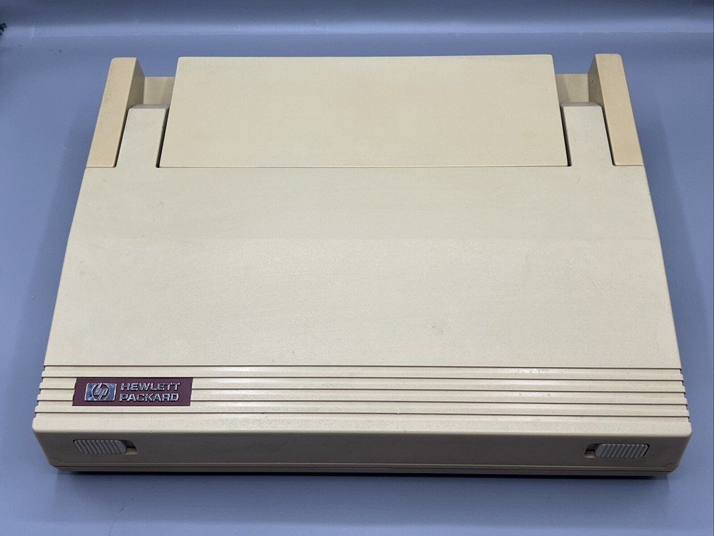 HP Portable Plus 45711E Computer +HP 9114 Floppy Drive & Think Jet 2225B Printer