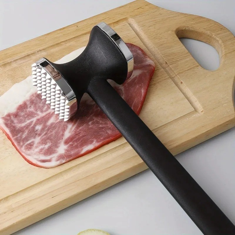 8.9-inch Double-Sided Stainless Steel Meat Tenderizer Steak Hammer