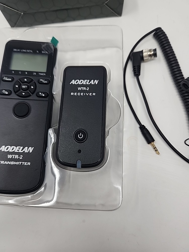 AODELAN WTR-2 Wireless Shutter Release Timer Remote Control Nikon