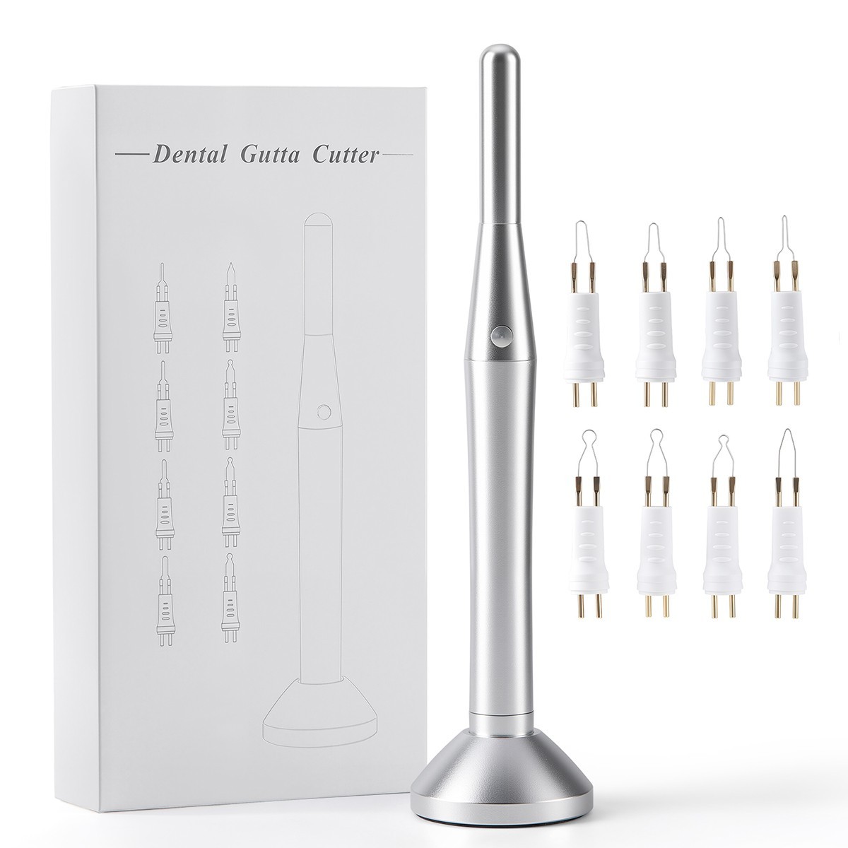 Dental Wireless Metal Endo Gutta Percha Cutter /Gutta Percha Points F1 F2 F3