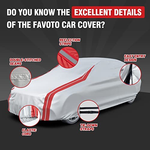 Car Cover Waterproof Outdoor - (2008-2024) Custom Fit for Dodge Challenger