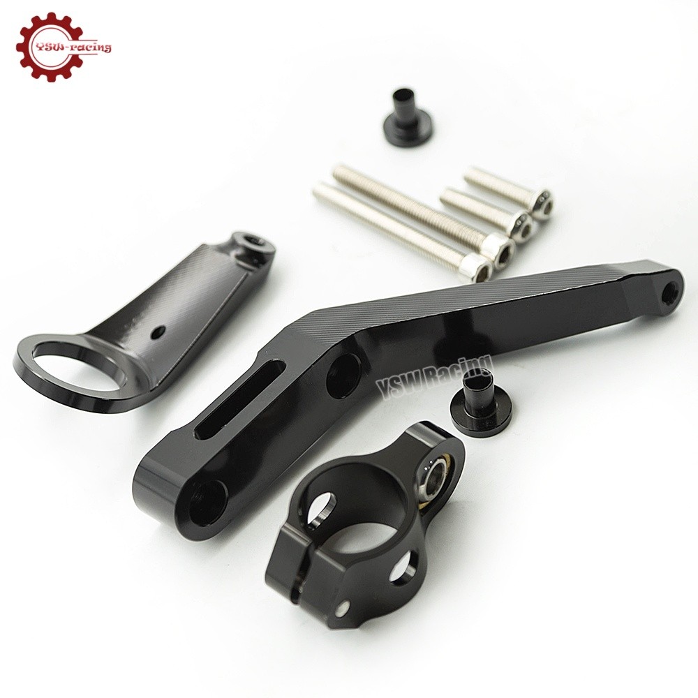 For Honda CBR954RR 2002 2003 CNC Steering Damper Stabilizer Bracket Mount Kits