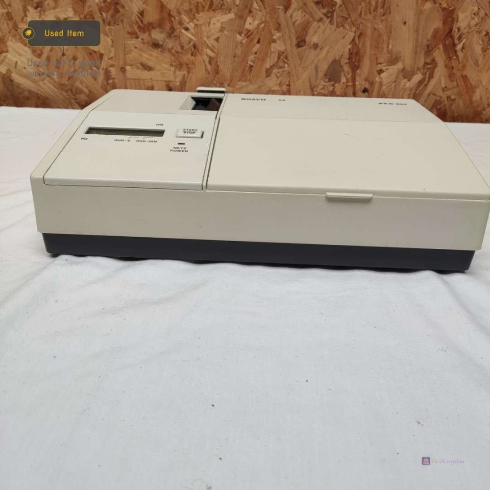 BOSCH EKG601 ELECTROCARDIOGRAPH WITH CABLES