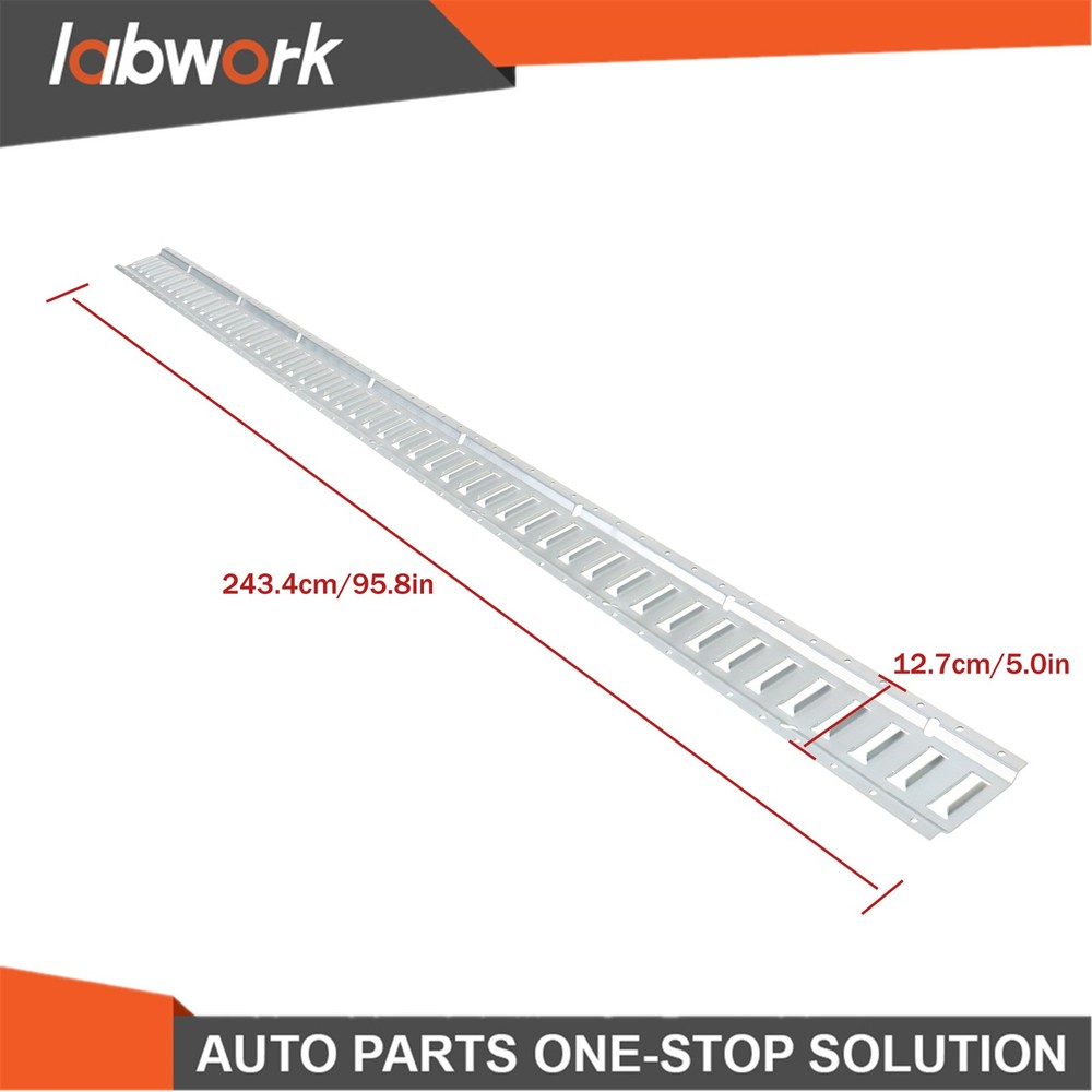 Labwork 30 Pack 8' E Track Tie Down Rail Kit 6x 8' E Track 8x D-Ring 8x O-Ring