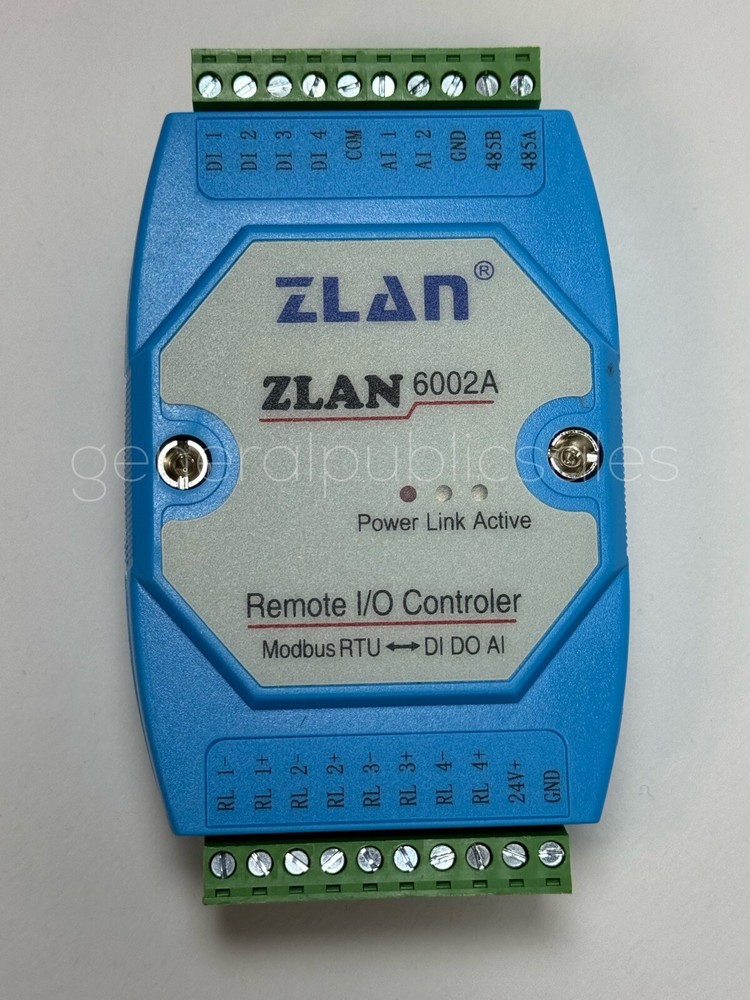 NEW ZLAN 6002A Remote I/O Controller Module Modbus RTU FAST SHIPPING!
