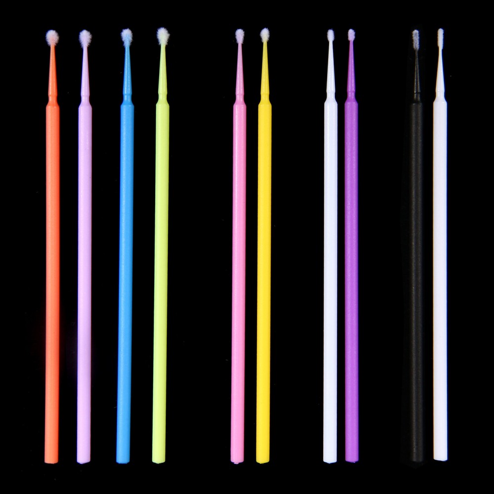 100-1000pcs Dental Micro Applicator Disposable Tooth Brush Tips Regular/Fine