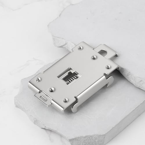5pcs 35mm DIN Rail Mounting Clip for Single Phase Solid State Relay