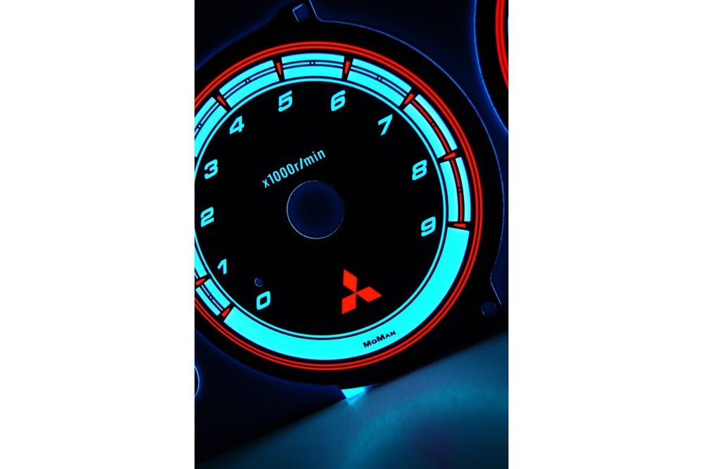 Mitsubishi Eclipse 2G Design 3 Plasma Tacho Glow Gauges Speedometer Dial