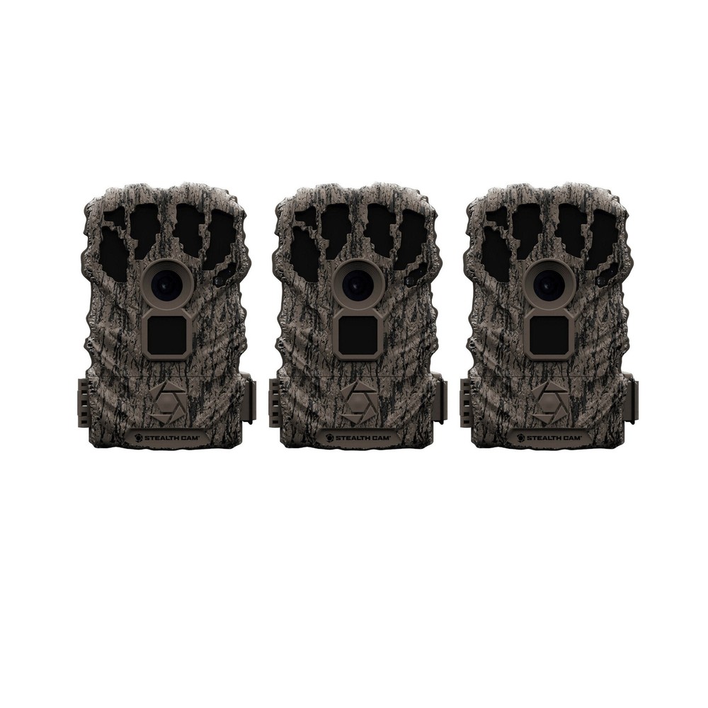 Stealth Cam Browtine 14MP 3 Pack with SD Card Reader Viewer Memory Card Reader