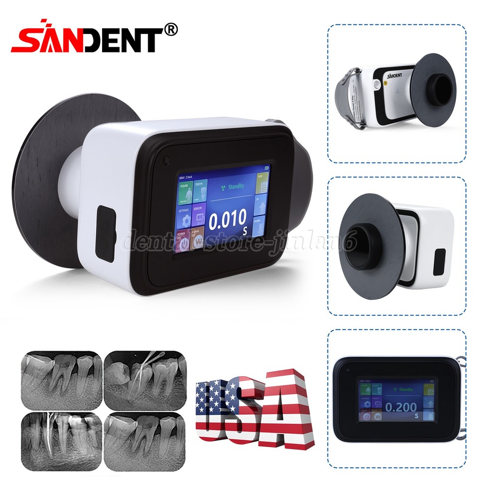 Dental Portable Handheld X-ray Machine with Scatter Shield Protective Ring Kit