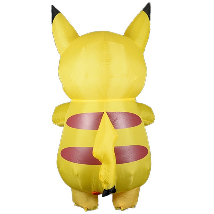 Pikachu Inflatable Costume Mascot Funny Adult fit 140-175cm Party Cosplay Outfit