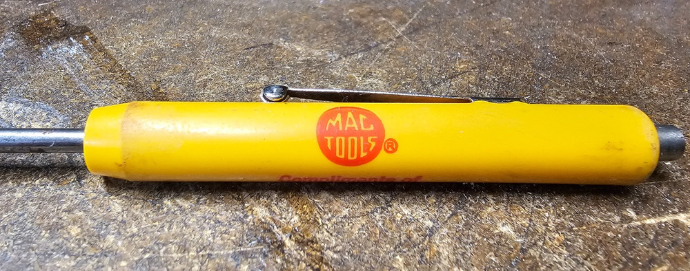 Mac Tools 5-1/2" Mini Pocket Screwdriver Compliments of Your Mac Tool Man
