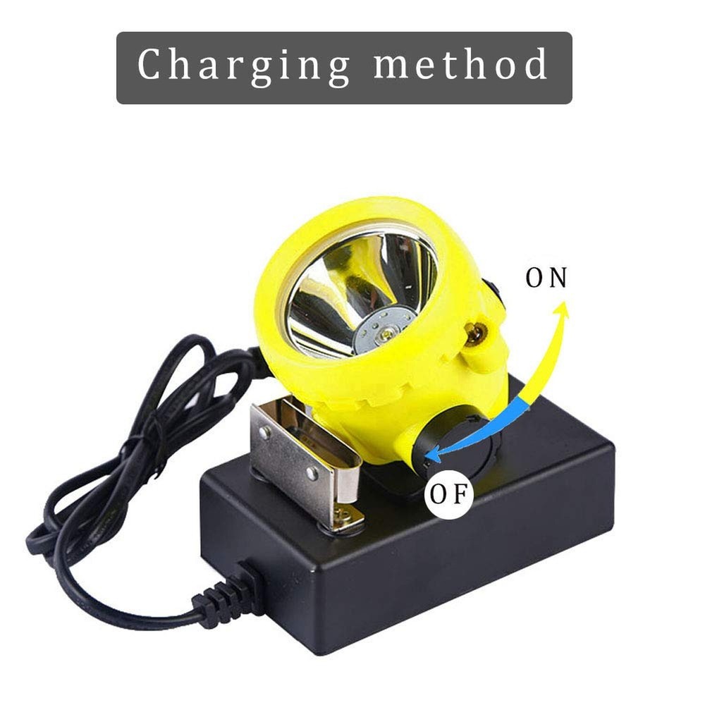 Safety Mining Light Headlamp Explosion Proof Coal Miner Headlight Mining Ligh...