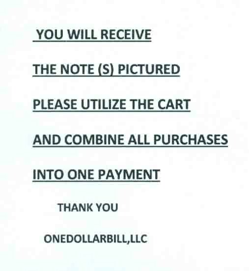 $1 1981 1 E/H BLOCK (w) RICHMOND CU. P-1. SHEET NOTE MULE