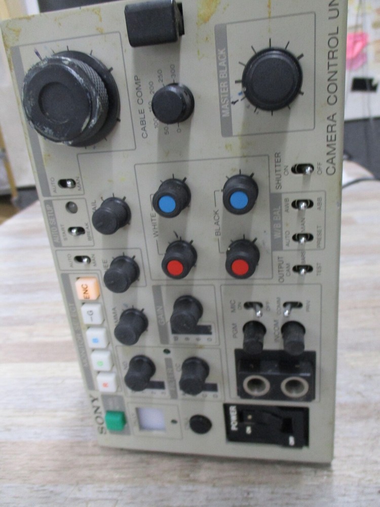 SONY CCU-350 CAMERA CONTROL UNITS 2013