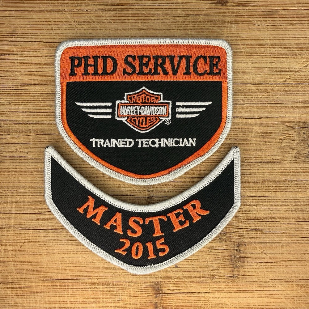 Harley Davidson PHD Service Master 2015 Rocker Patch 4x2.75in