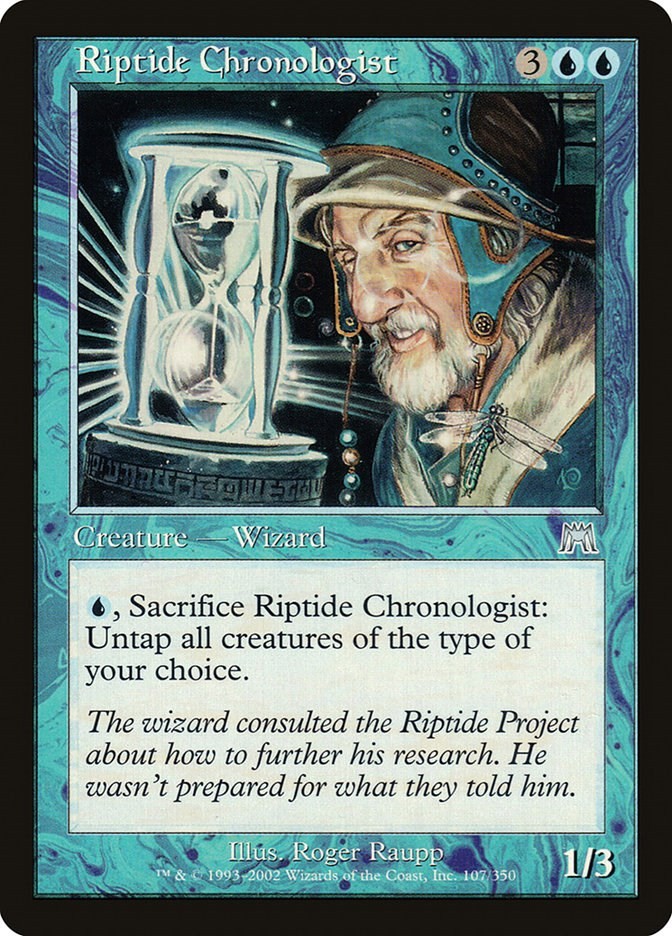 Riptide Chronologist Onslaught 107 MTG MP