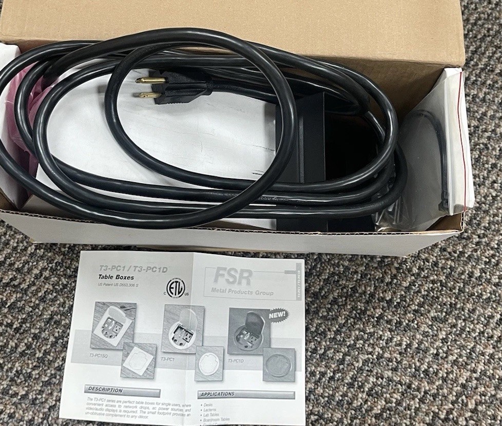 FSR Innovative Switching And Control Technologies T3-PC1-BLK