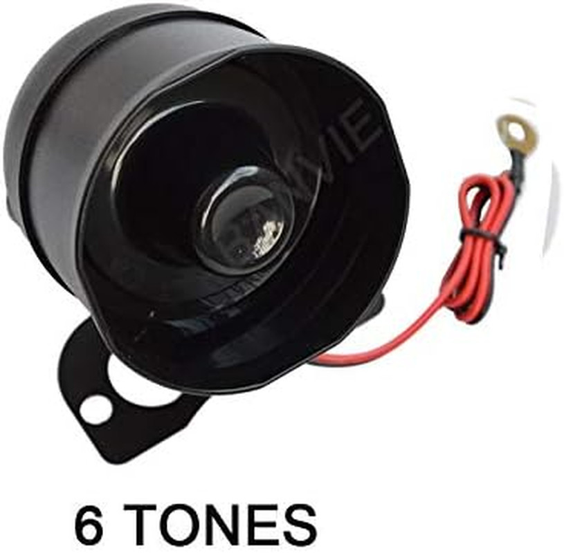 Car Alarm System, Security Antitheft Alarm Systems with Keyless Entry, with Micr