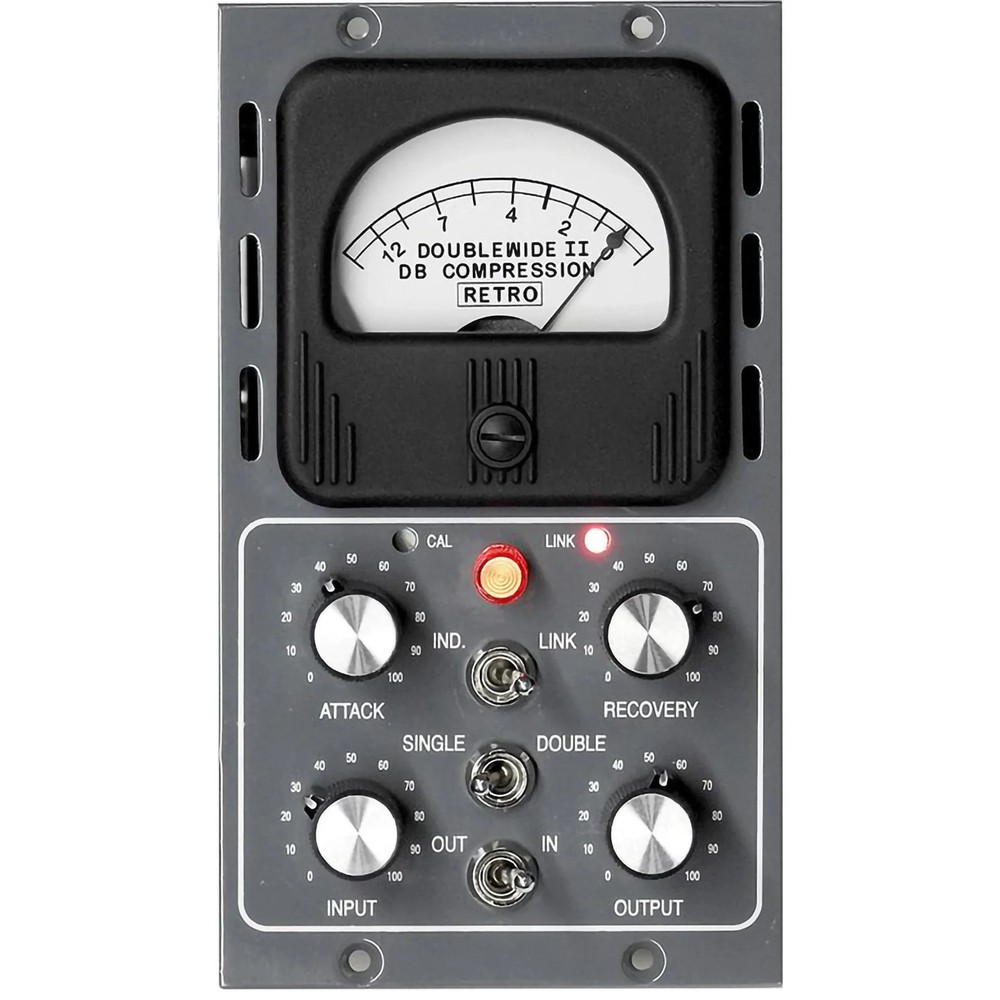Retro Instruments Doublewide II 500-Series Tube Compressor