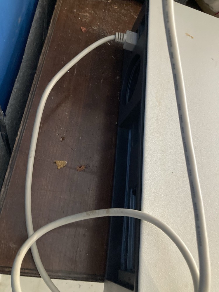 Vintage IBM PS/2 55 SX Computer Powers On