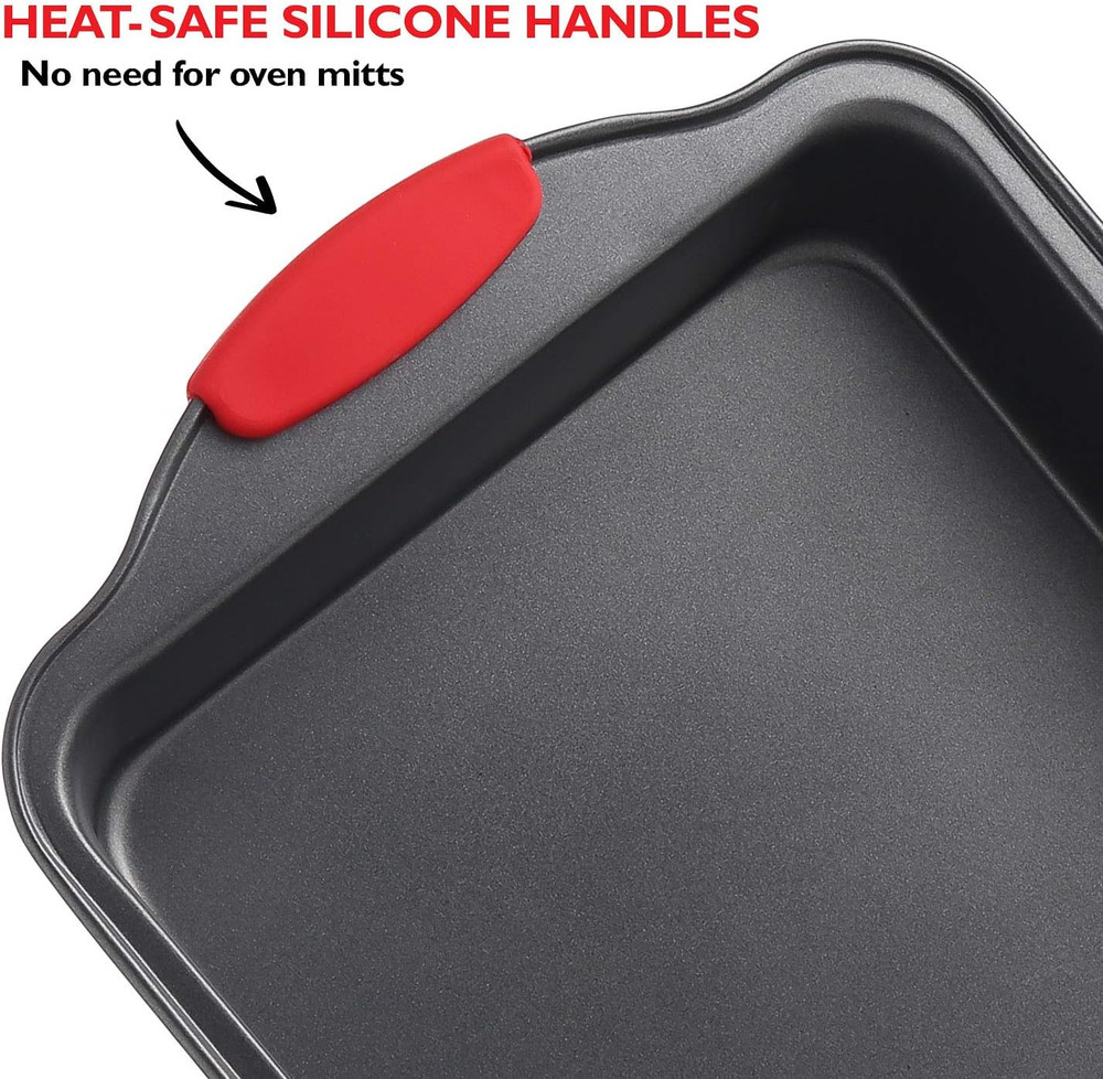 Baking Pan Set, 39 Piece Premium Baking Set, Nonstick Bakeware Sets BPA Free, Co