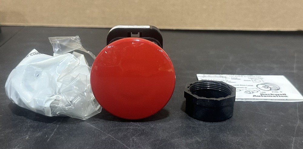 AB Bulletin 800H DR6JAP Mushroom Head Push Button