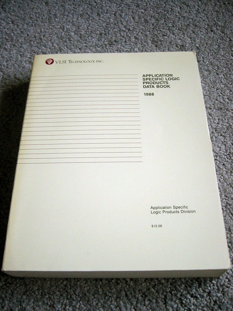VLSI Technology, Inc ASIC Data Book- 1988