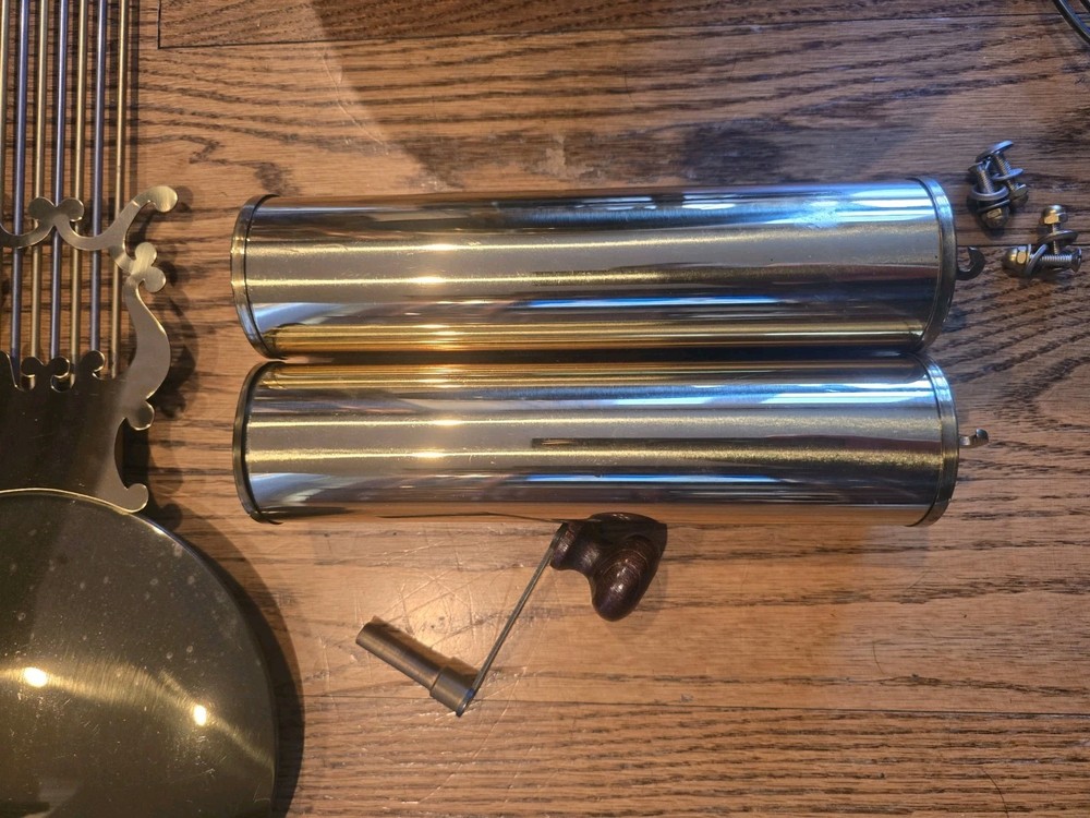 Howard Miller Wall Clock Kieninger MSU 001 Dial Movement Weights Pendulum Crank