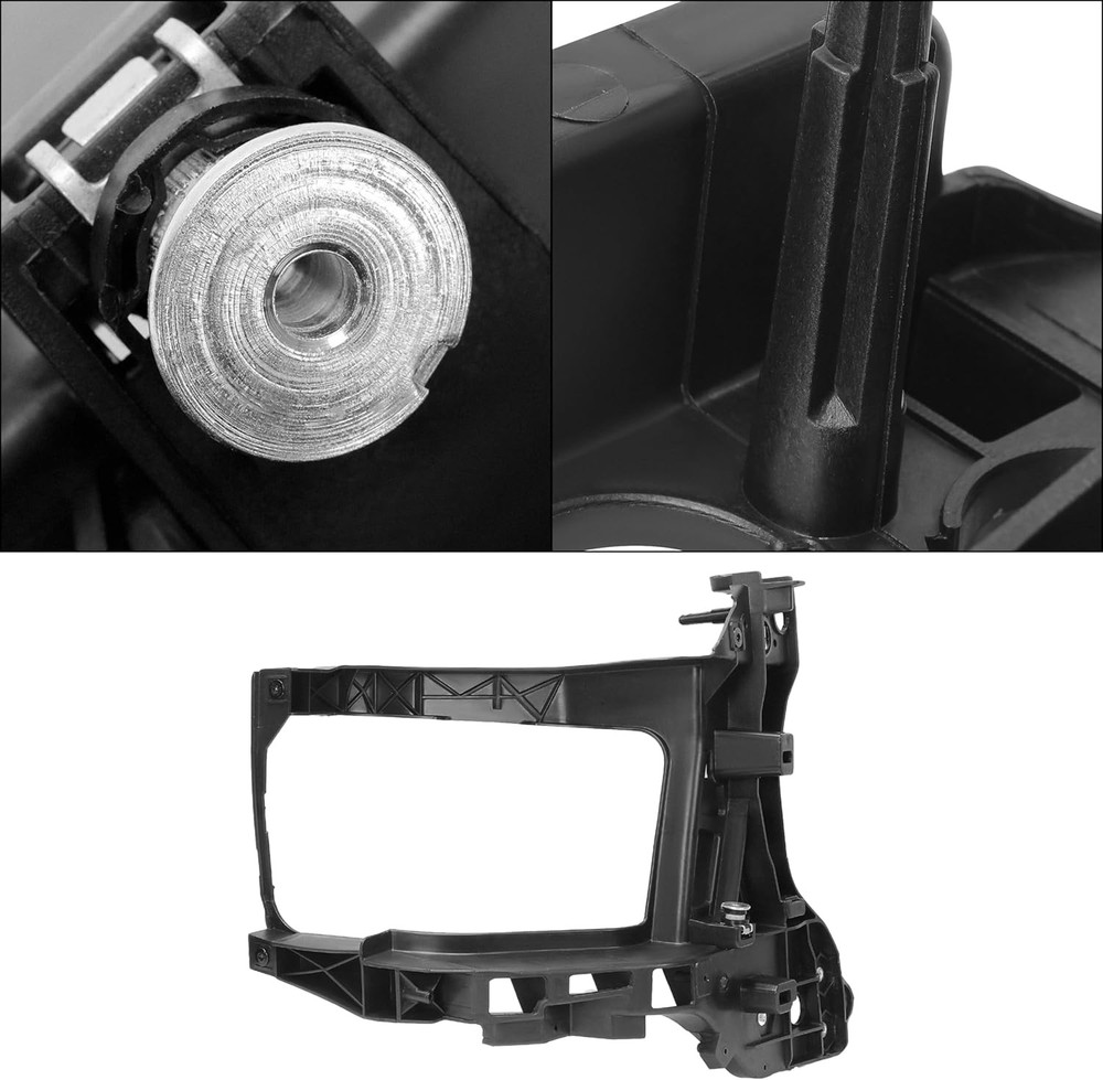 Radiator Support Headlamp Mounting Bracket Compatible Right (Passenger Side)