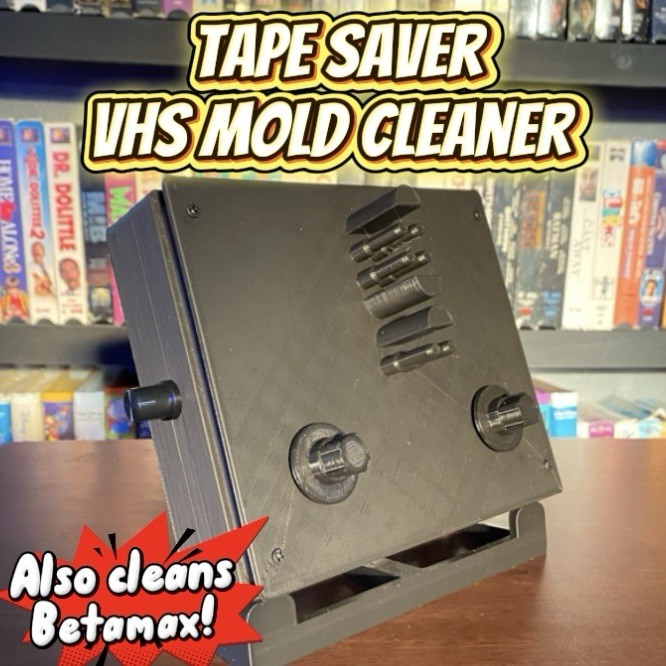 VHS Betamax Mold Removing Machine Video Cassette Tape Cleaner V1 Tape Saver™️